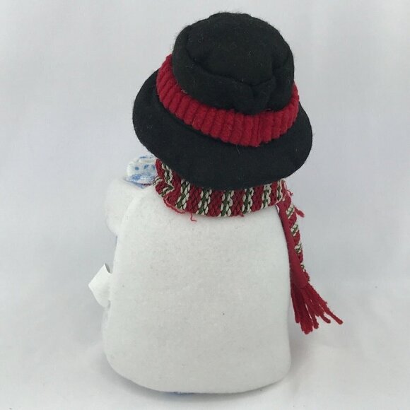 Christmas Snowman Plush Cloth Towel Set Holiday Home Decor Dish Kitchen - Picture 5 of 12